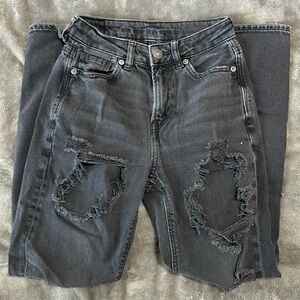 american eagle mom jeans